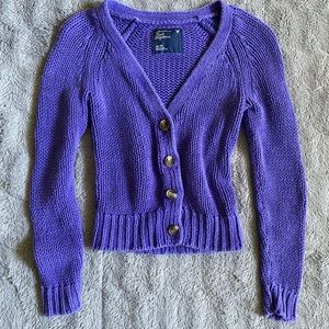American Eagle cardigan sweater vintage looking